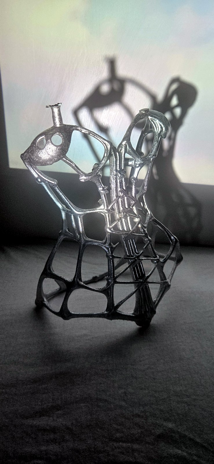 Detalj av gallret
